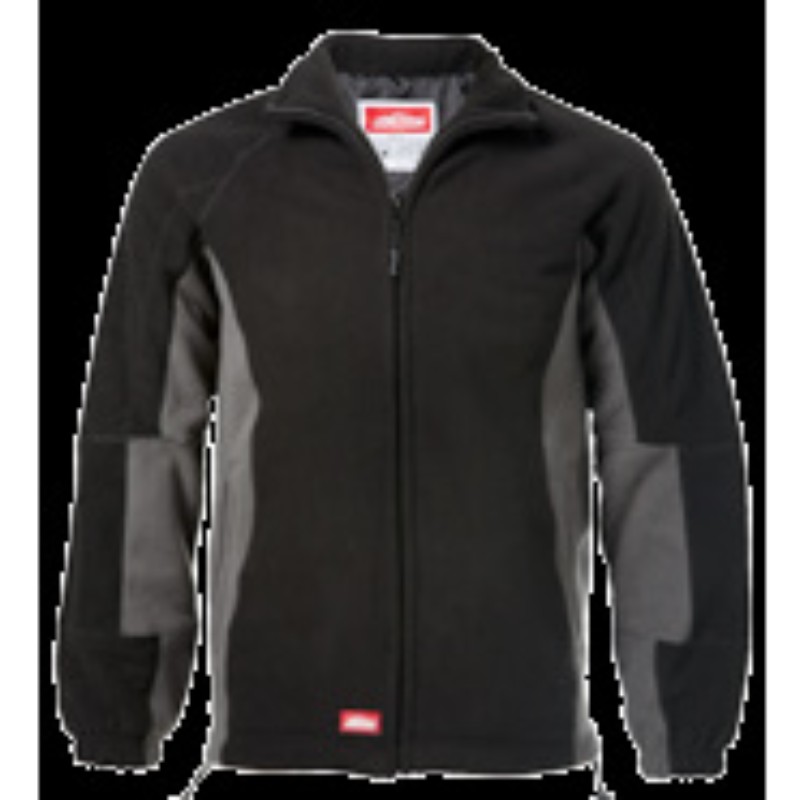 Two Color Fleece Jacket Full Sleeves Style 213b